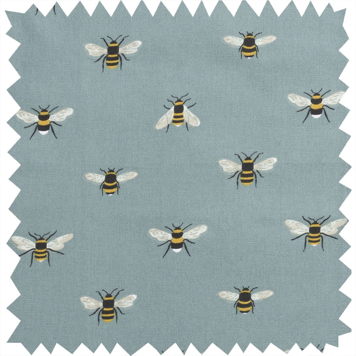 Bees Teal Table Runner