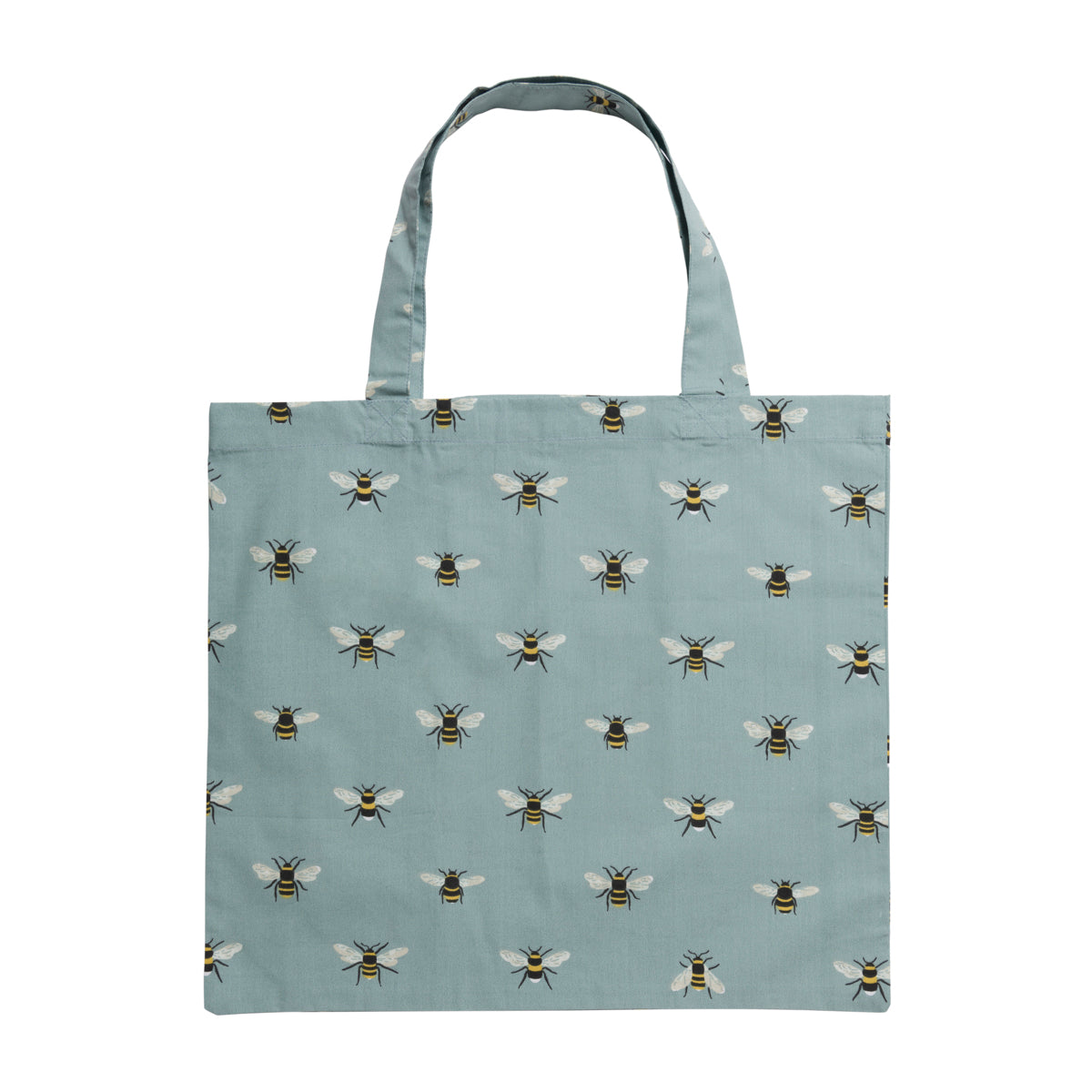 Bees Teal Folding Shopping Bags  by Sophie Allport
