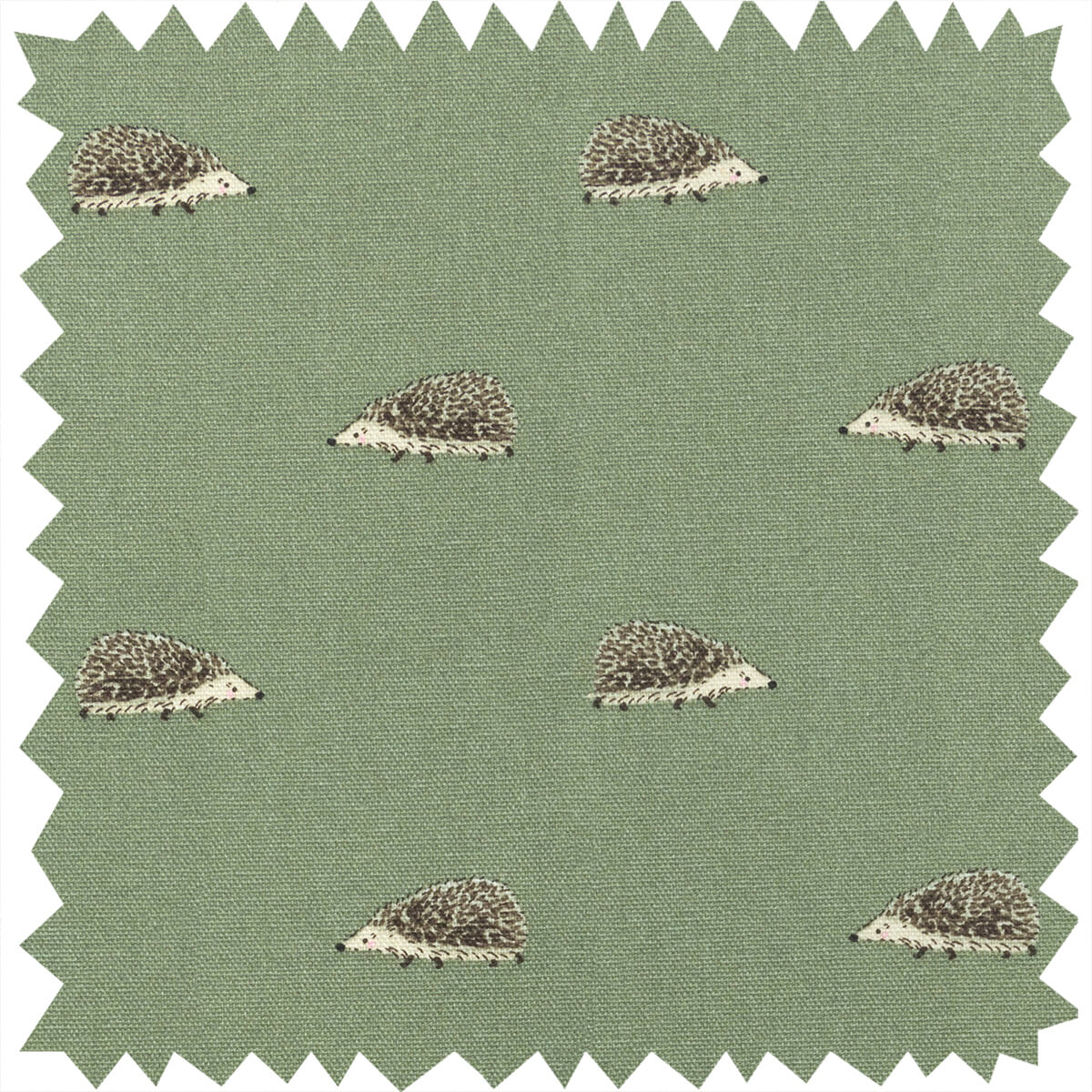 Hedgehogs Fabric Sample