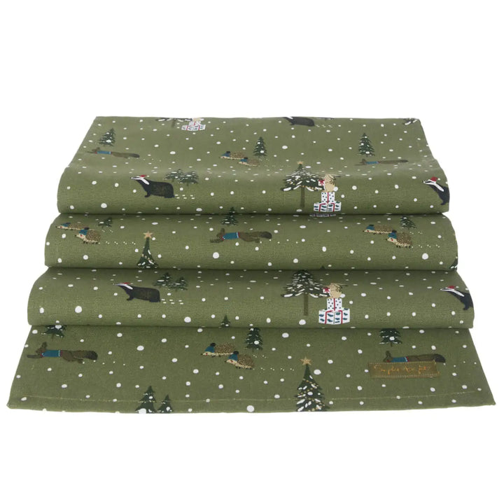 Festive Forest Table Runner by Sophie Allport