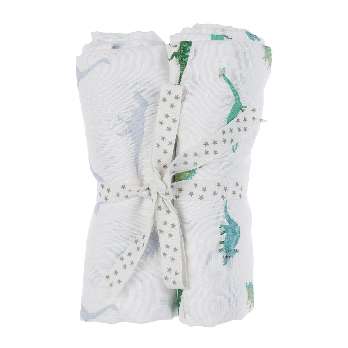 Dinosaur Muslins (Pack of 2)