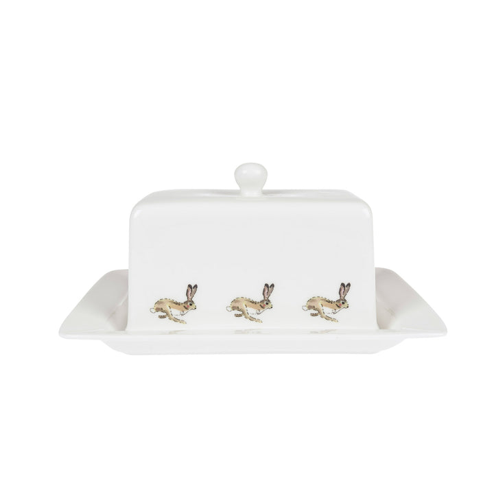 Hare Butter Dish