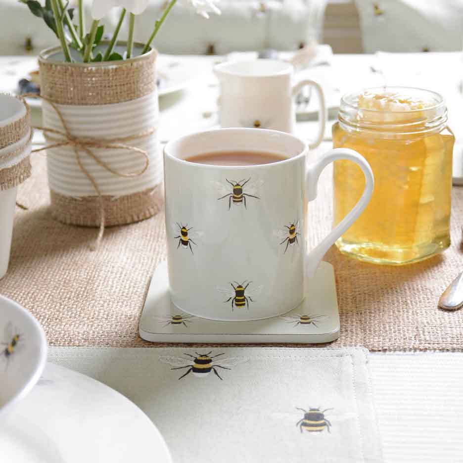 Bees Coasters (Set of 4)