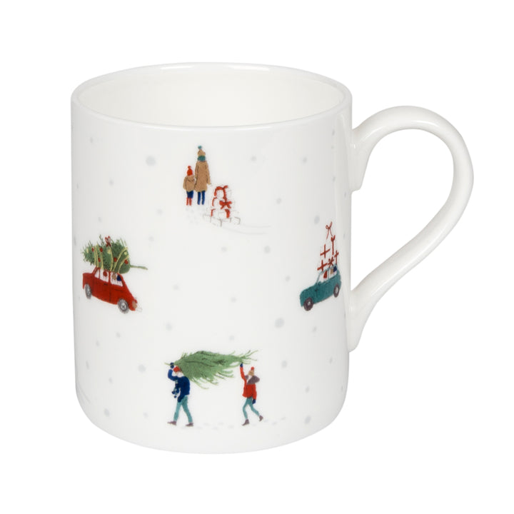 Home for Christmas Mug by Sophie Allport