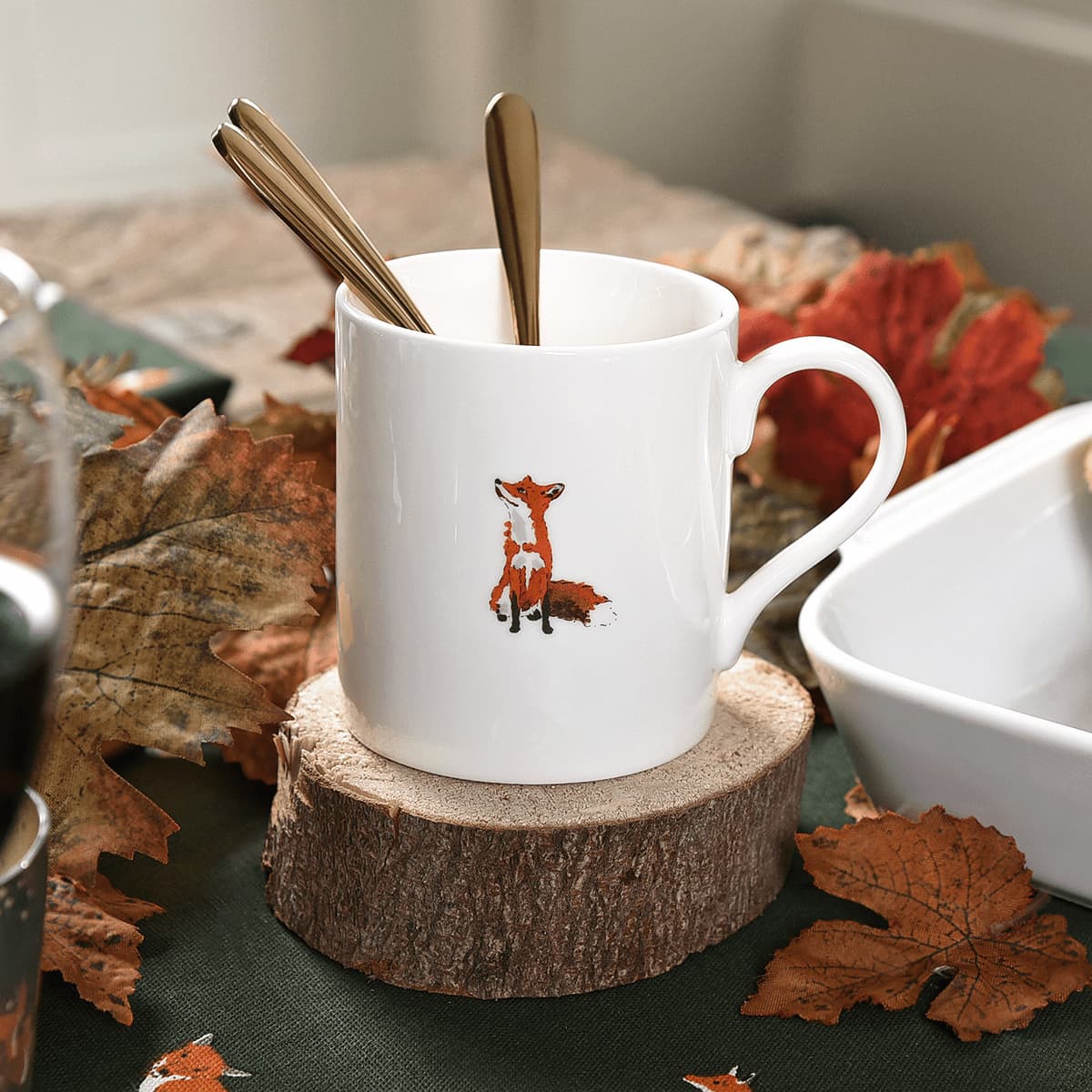 Foxes Solo Mug by Sophie Allport
