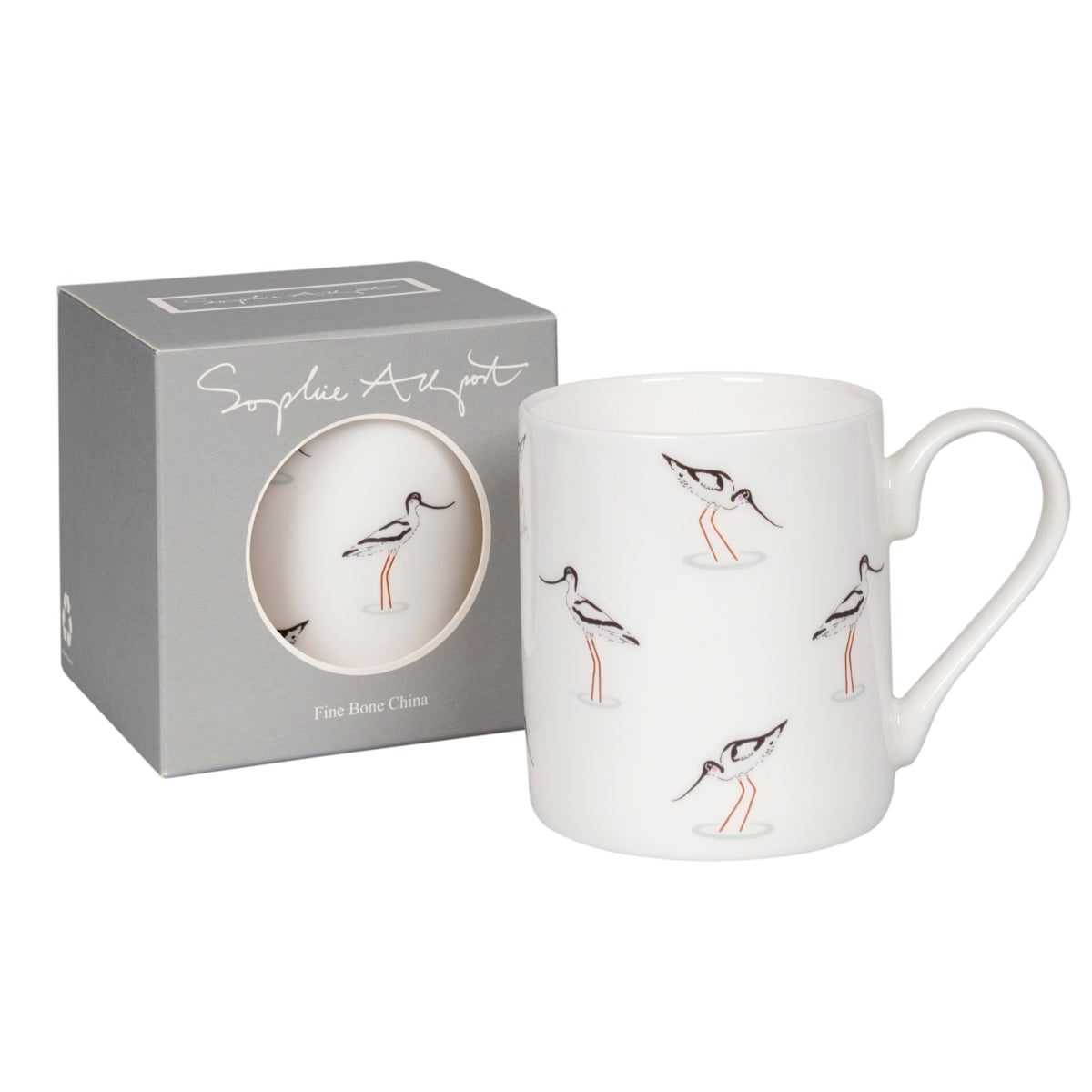 Sophie Allport Fine Bone China Coastal Birds Mug