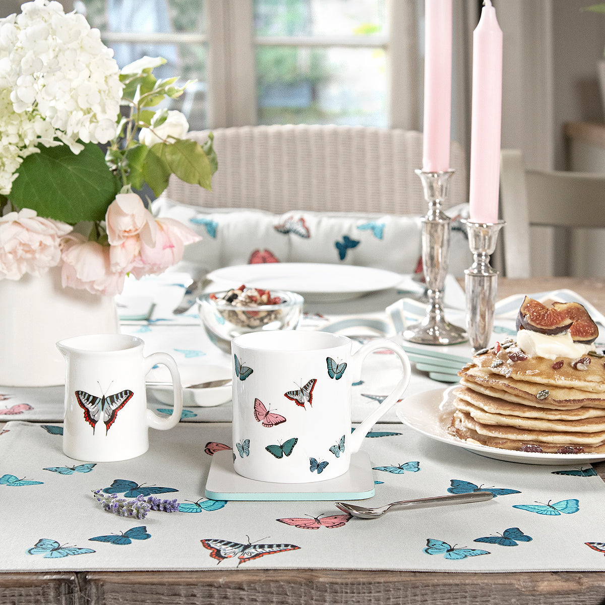 Fine bone china Butterflies Jug from Sophie Allport
