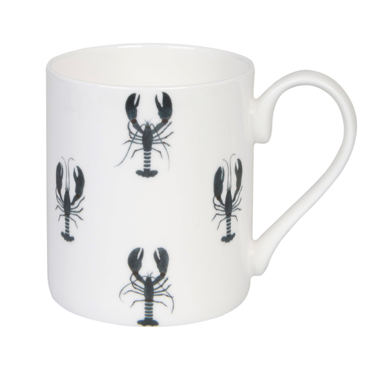 Fine Bone China Mug in Sophie Allport's Lobster Collection