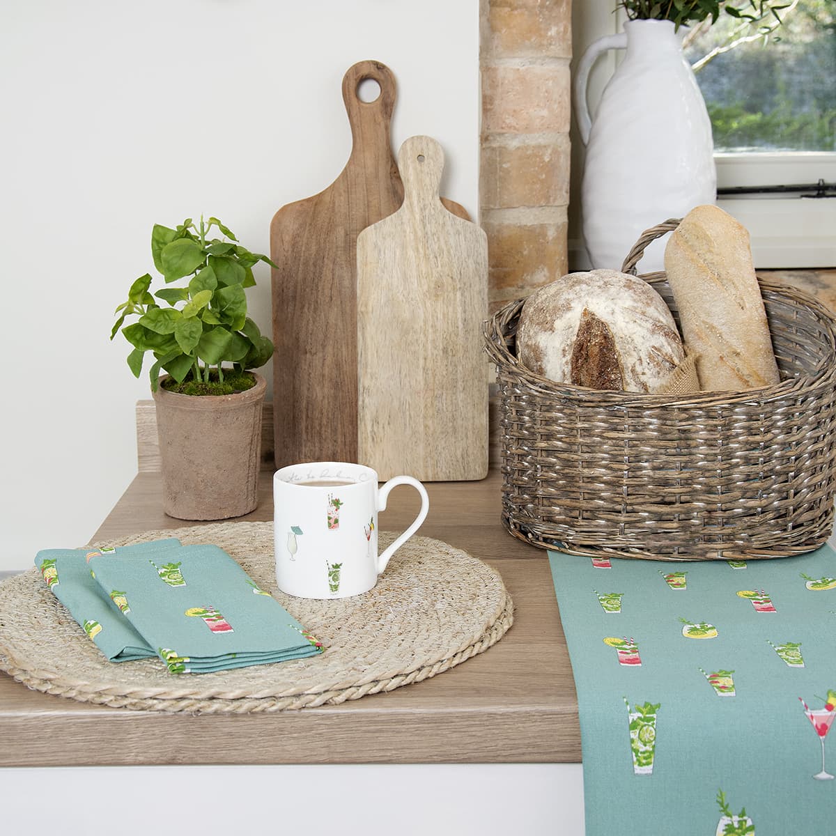 Cocktails Napkins (Set of 4)