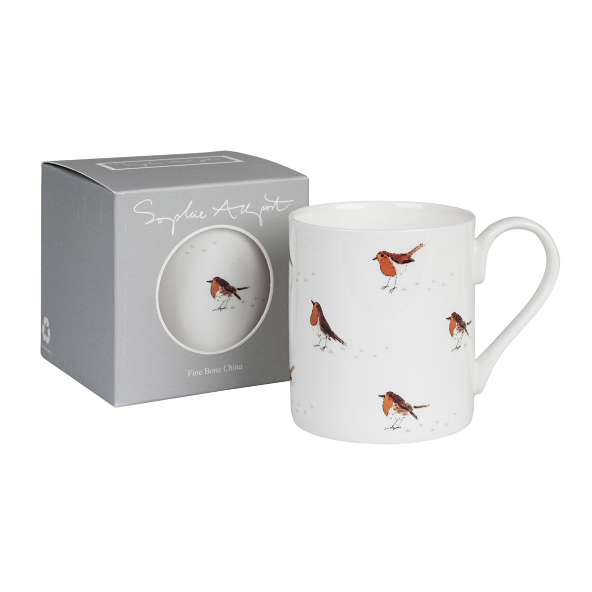 Robin & Mistletoe Mug