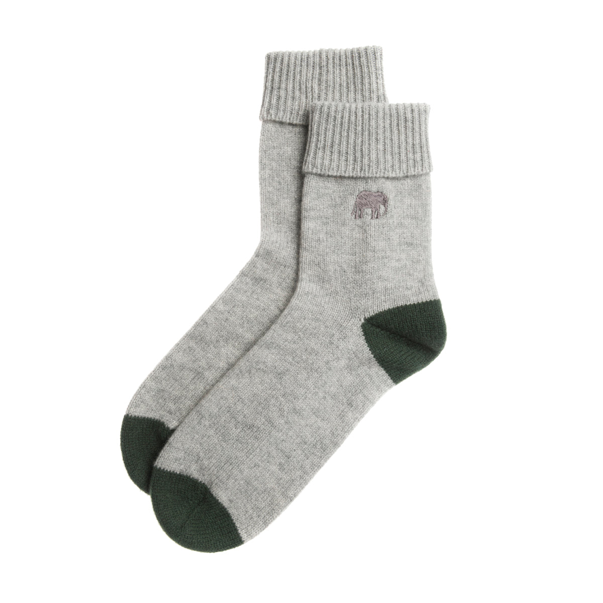 Elephant Cashmere Socks by Sophie Allport