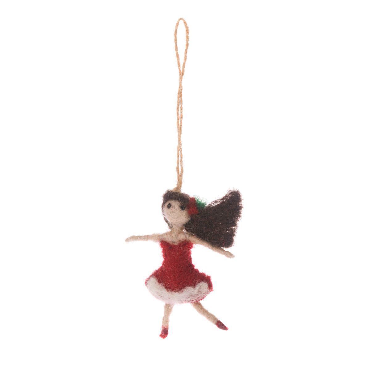 Lady Dancing Felt Decoration
