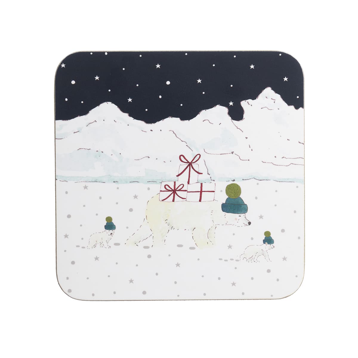 Snow Season Coasters (Set of 4)