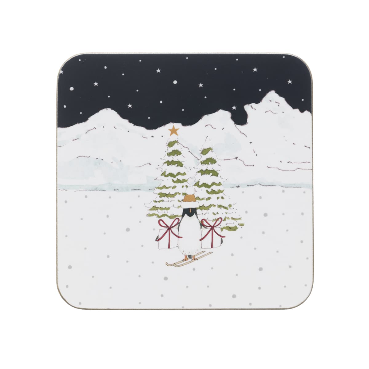 Snow Season Coasters (Set of 4)