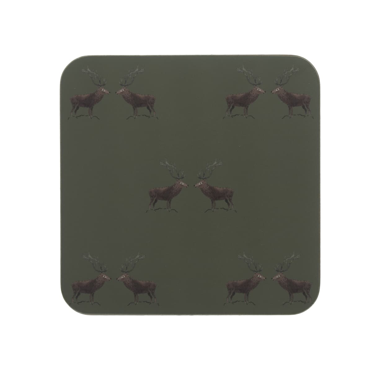 Highland Stag Coasters (Set of 4)