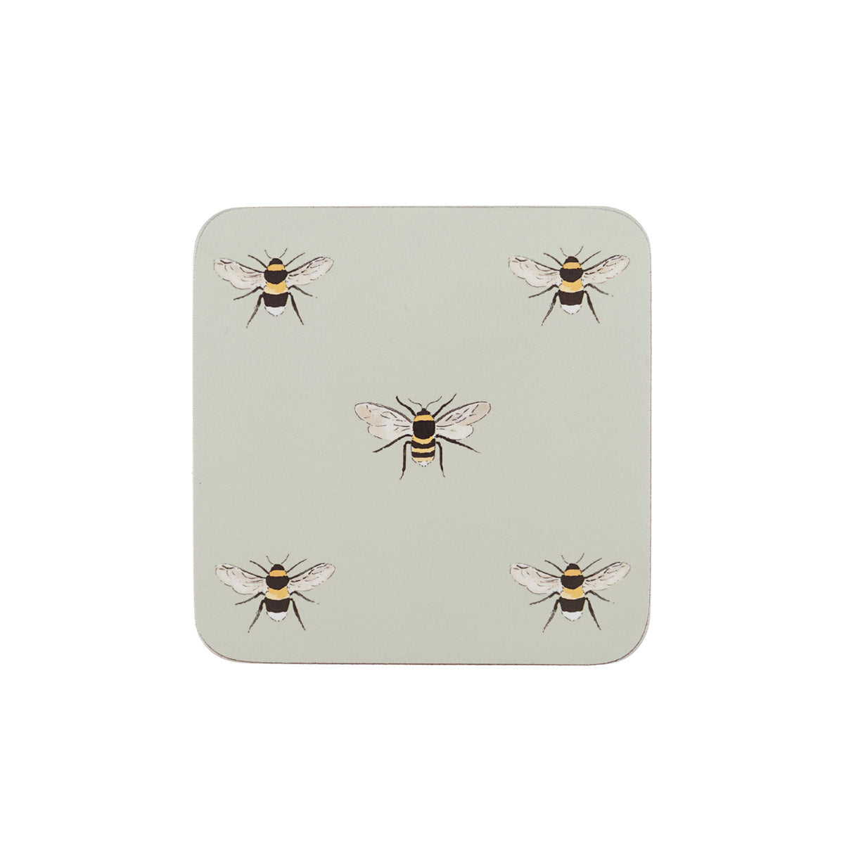 Bees Coasters - Set of 4