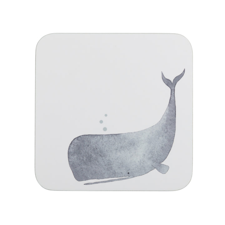 Whales Cork Coasters (Set of 4) by Sophie Allport