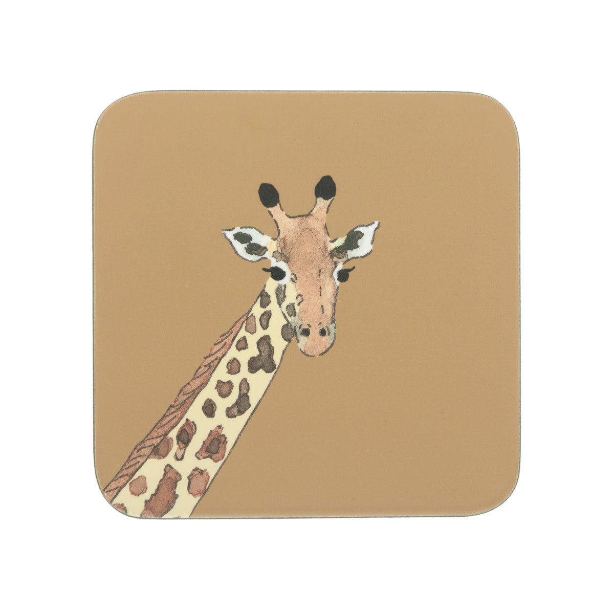 Giraffe Cork Coasters (Set of 4) by Sophie Allport