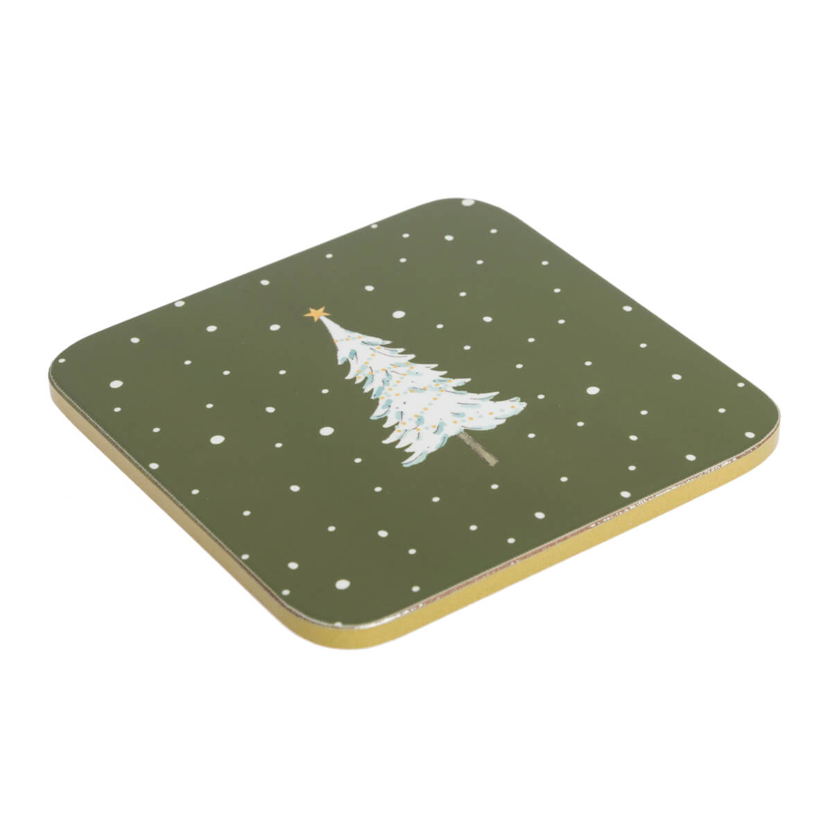 Festive Forest Coasters (Set of 4)