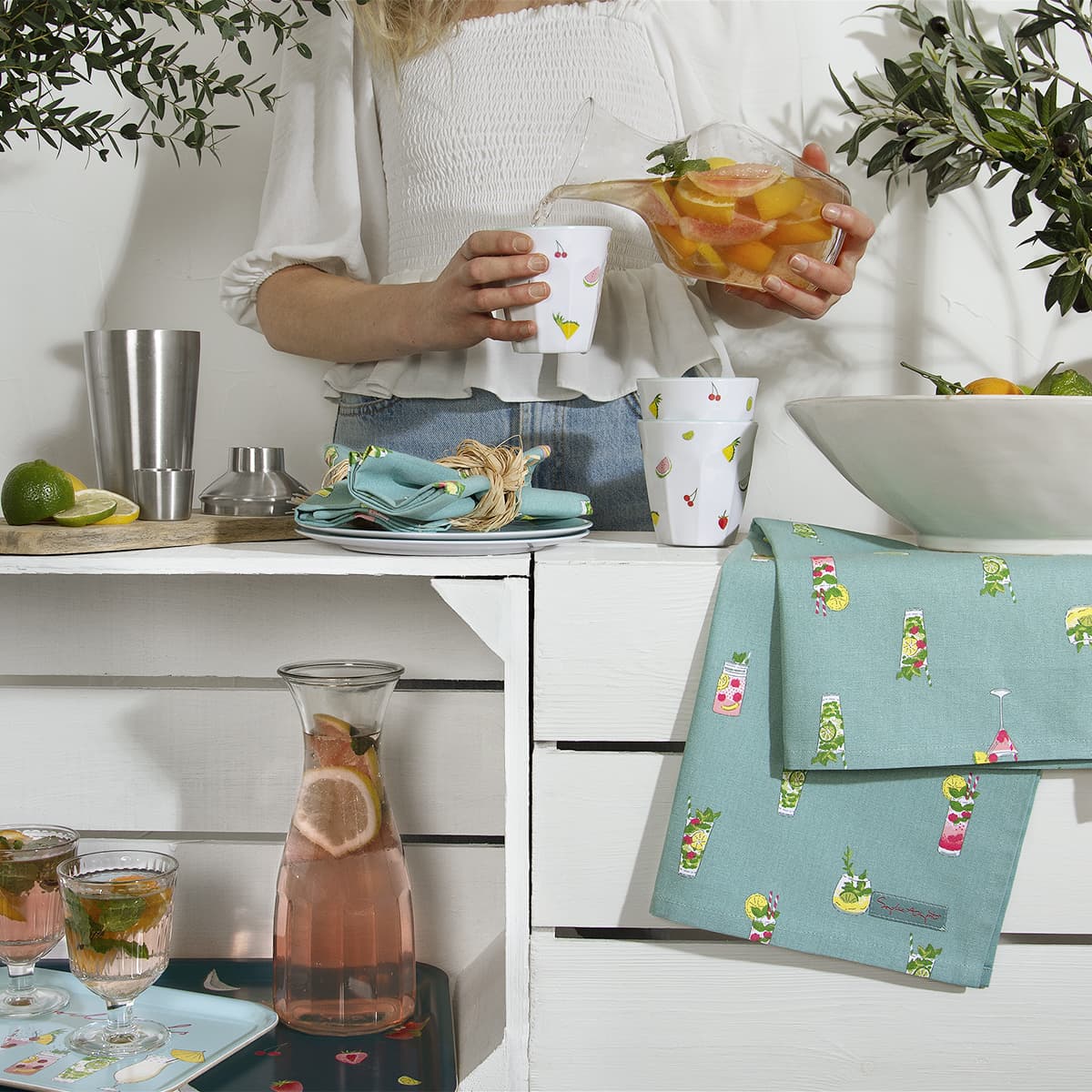 Cocktails Napkins (Set of 4)