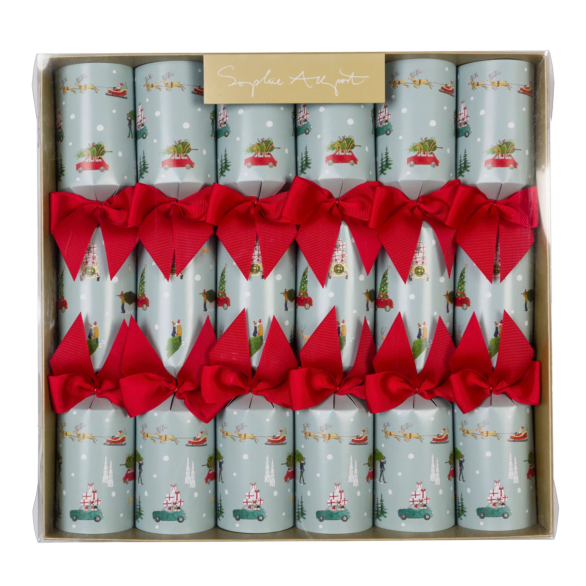 Home for Christmas Crackers (Set of 6)