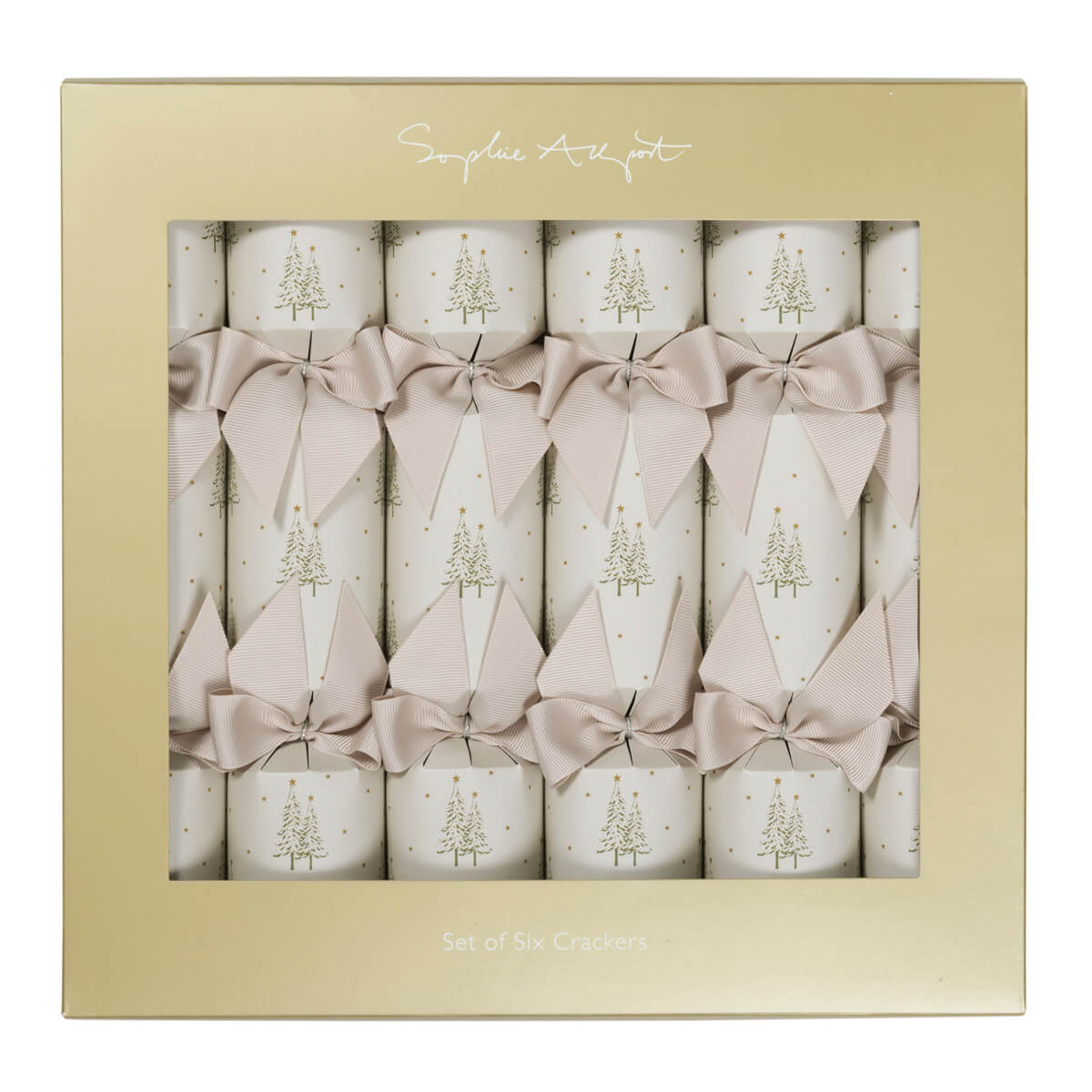 Christmas Trees Christmas Crackers (Set of 6)