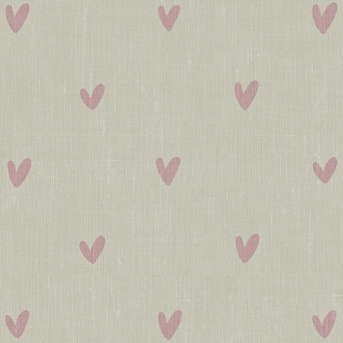 Hearts Blush Made to Measure Curtains by Sophie Allport
