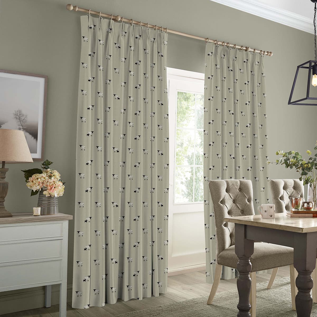 Sheep Sand Made to Measure Curtains