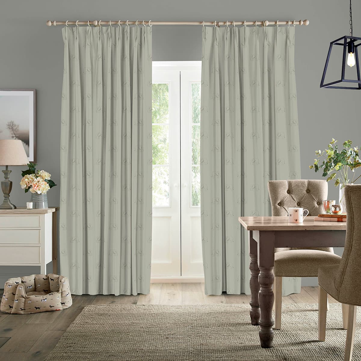 Elephant Slate Grey Made to Measure Curtains