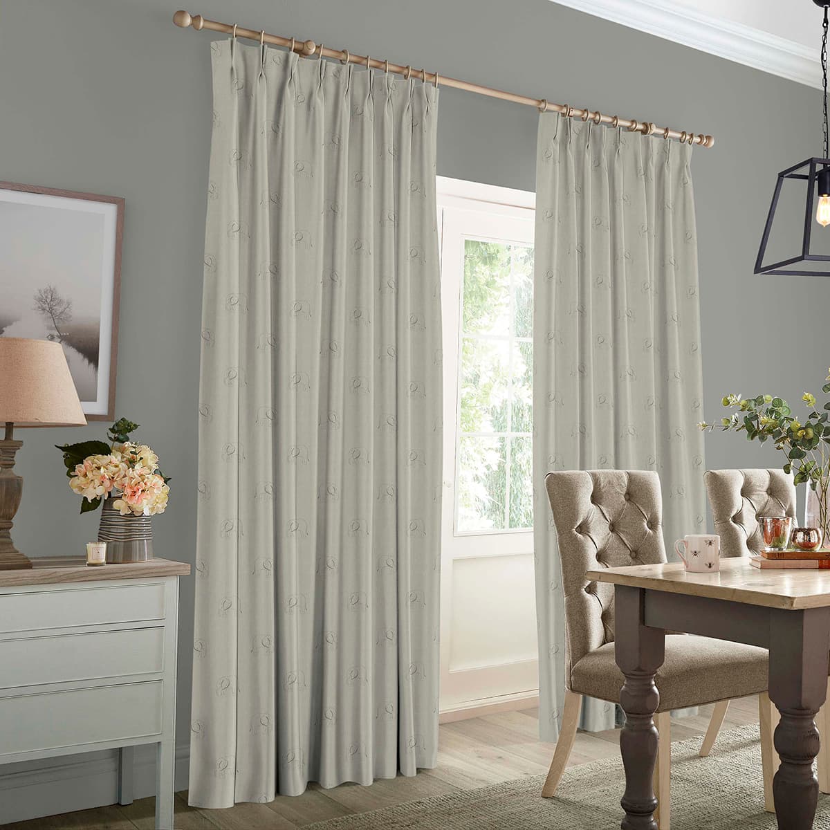 Elephant Slate Grey Made to Measure Curtains