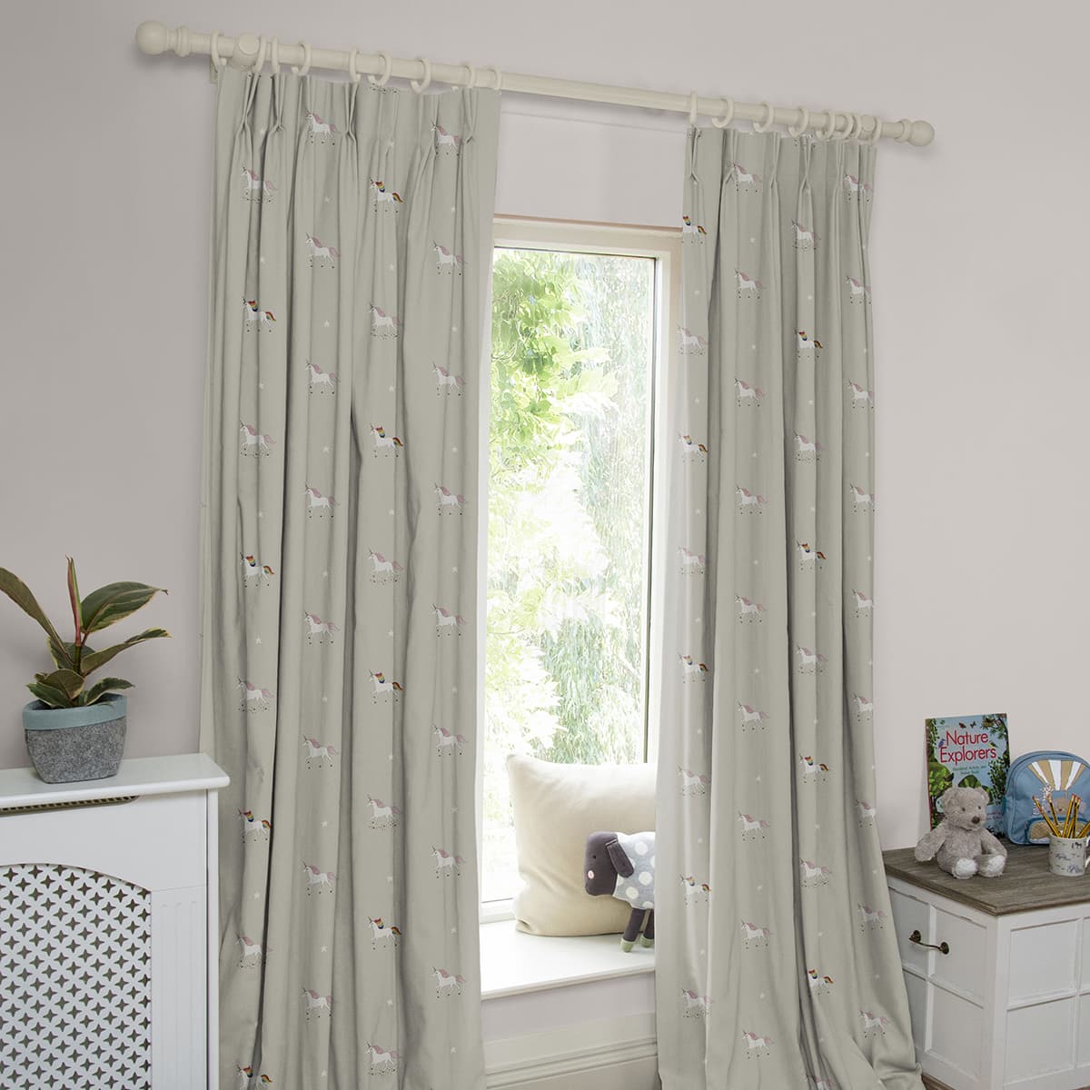 Unicorn Linen Made to Measure Curtains