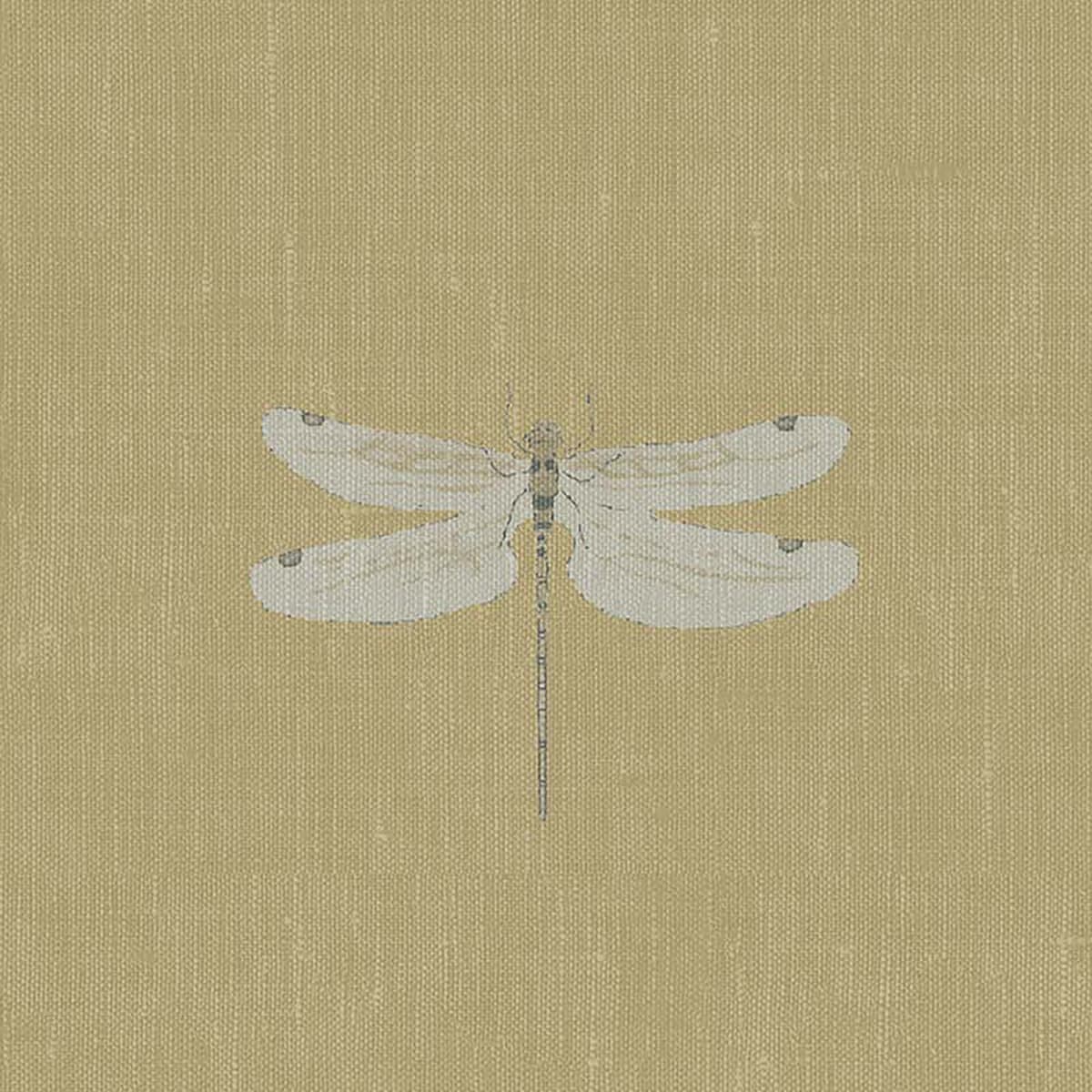 Dragonfly Deep Mustard Made to Measure Curtains