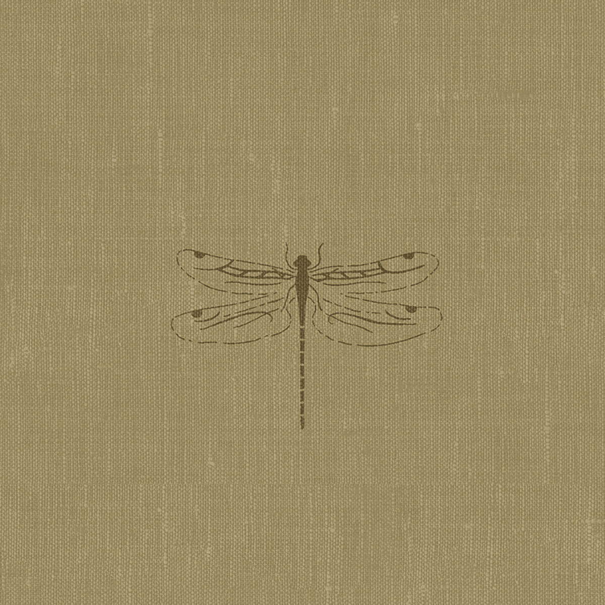 Dragonfly Ochre Made to Measure Curtains