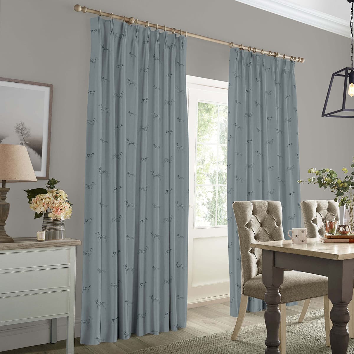 Fetch Teal Made to Measure Curtains