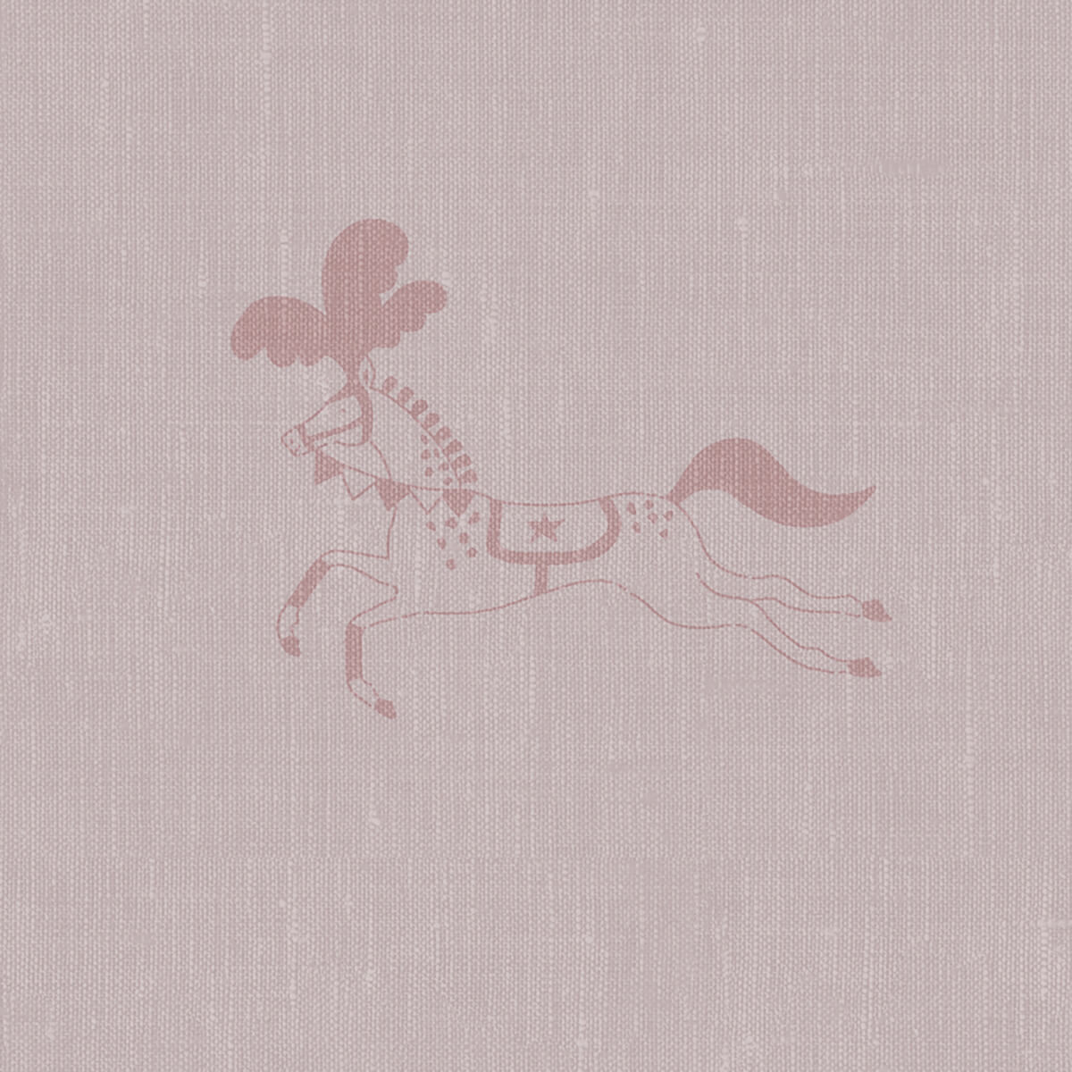 Fairground Ponies Blush Made to Measure Curtains