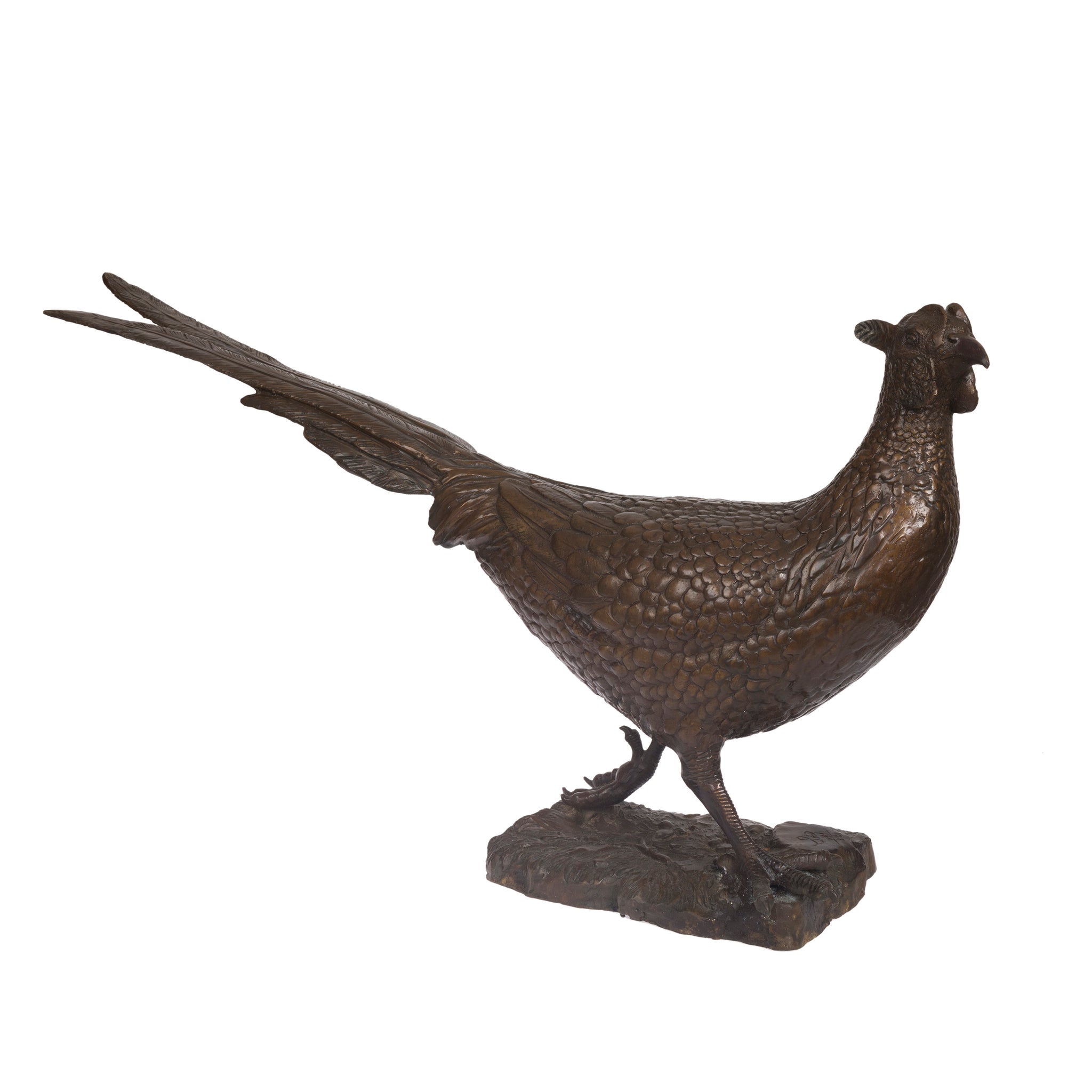 Pheasant Bronze Sculpture