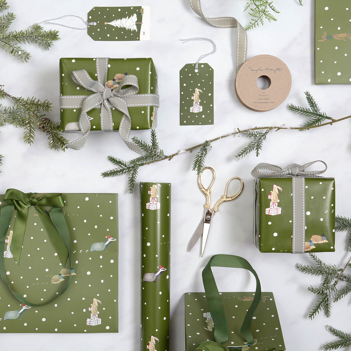 Festive Forest Gift Bag