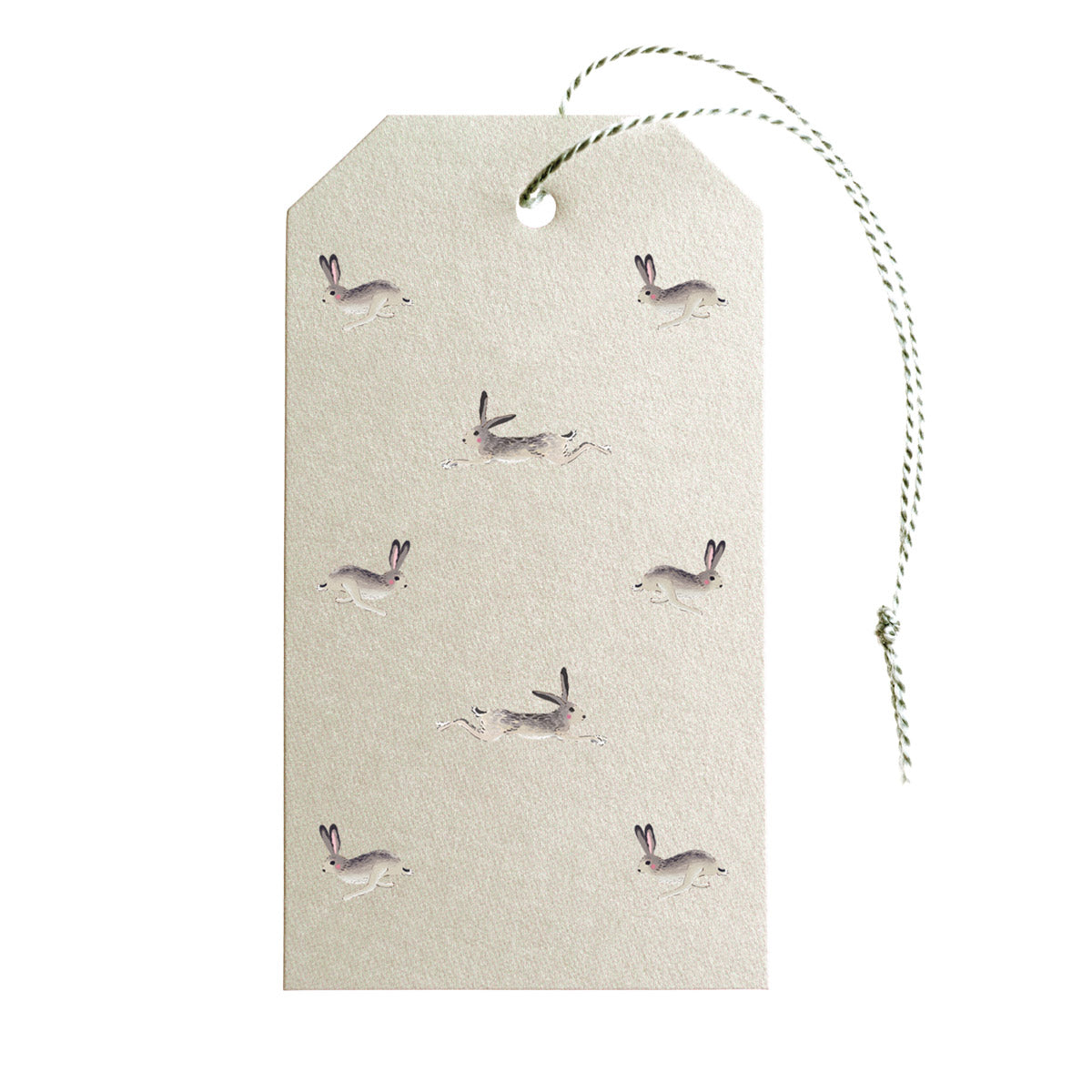 Hare Gift Tags - Set of 10