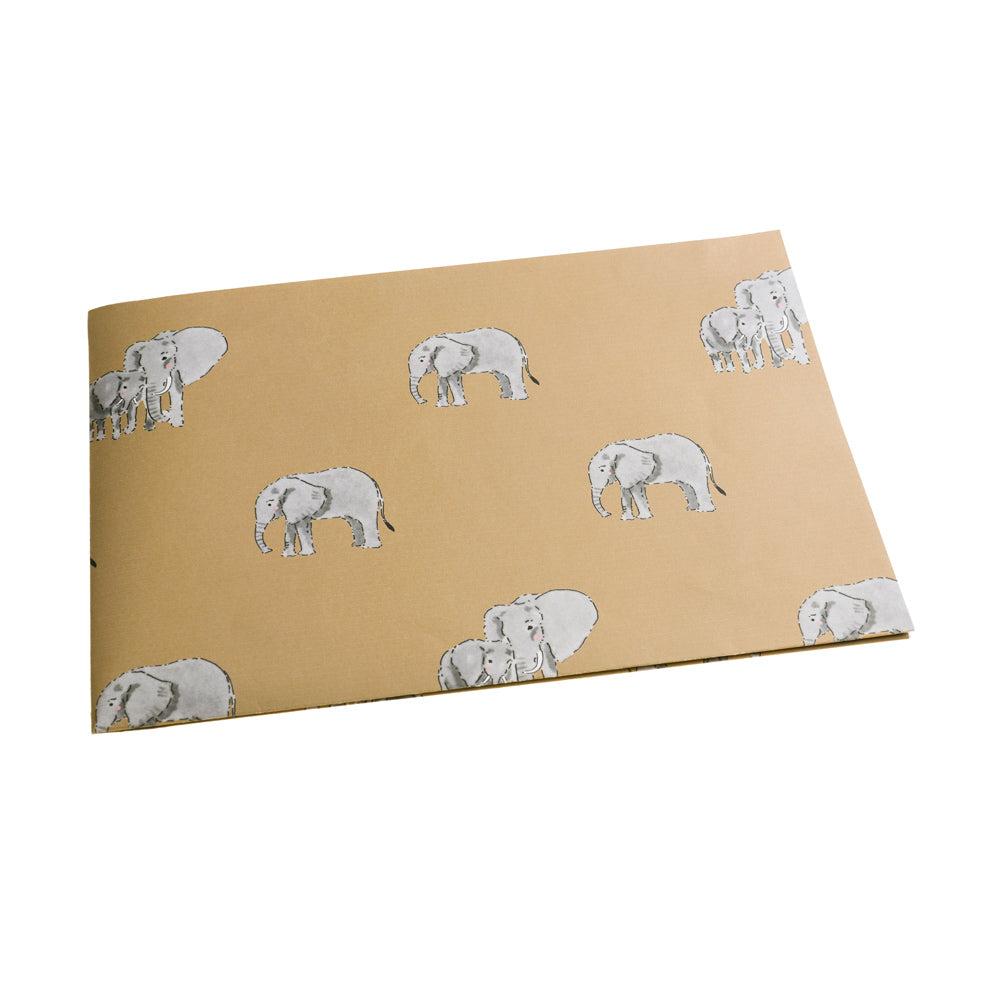 Elephant Flat Gift Wrap