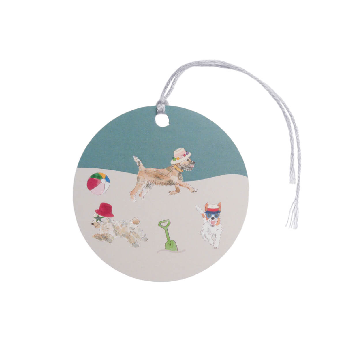 Running Dogs Gift Tag (Set of 8)