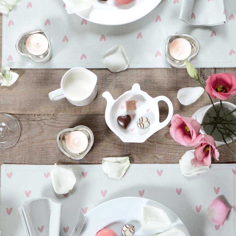 Hearts Tea Bag Tidy