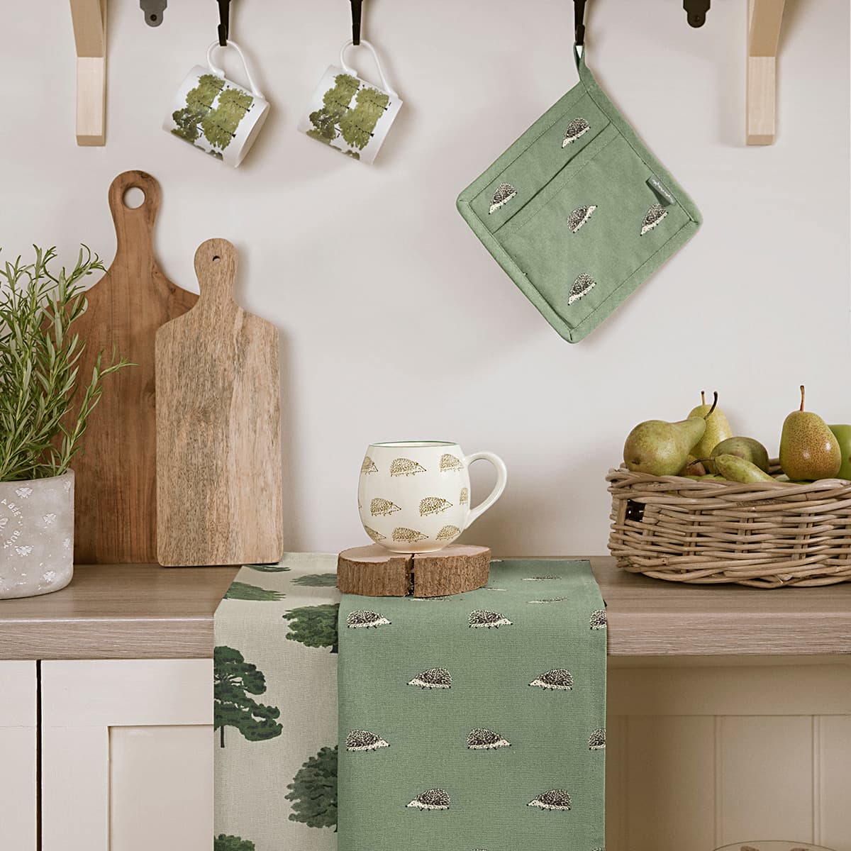 Trees Tea Towel