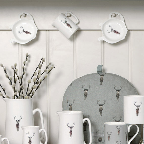 Highland Stag Tea Bag Tidy