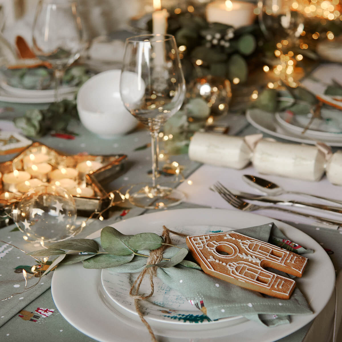Home for Christmas Napkins (Set of 4)