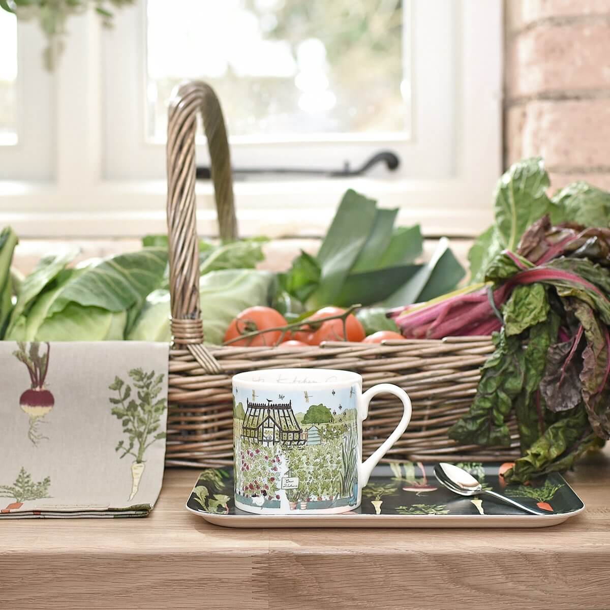 The Kitchen Garden Mug by Sophie Allport