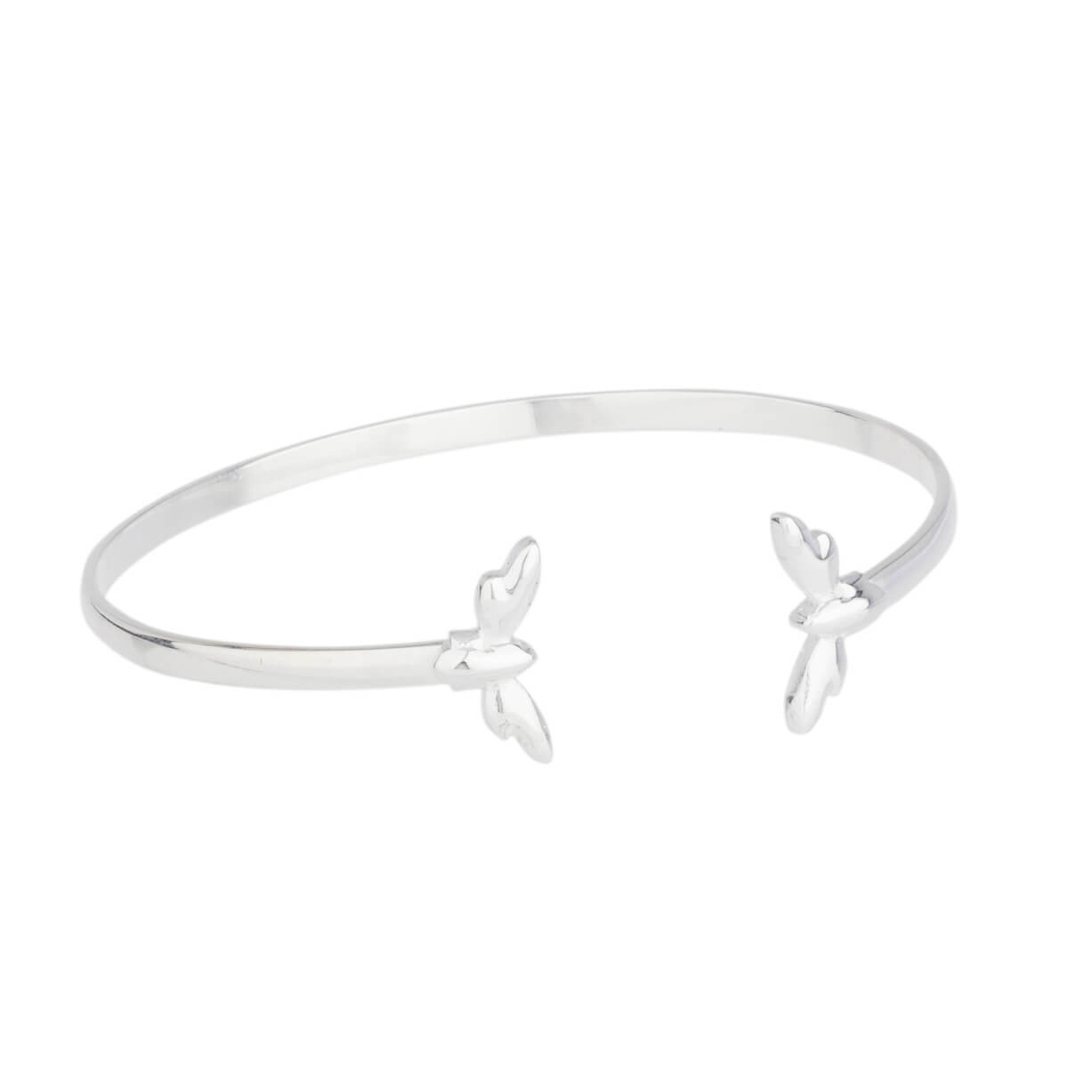 Bees Silver Sterling Bangle