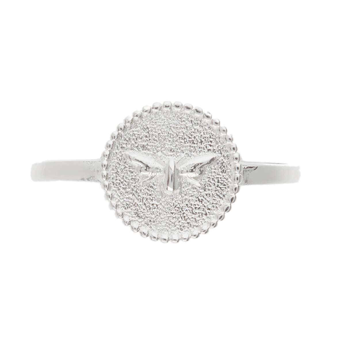Bees Sterling Silver Ring