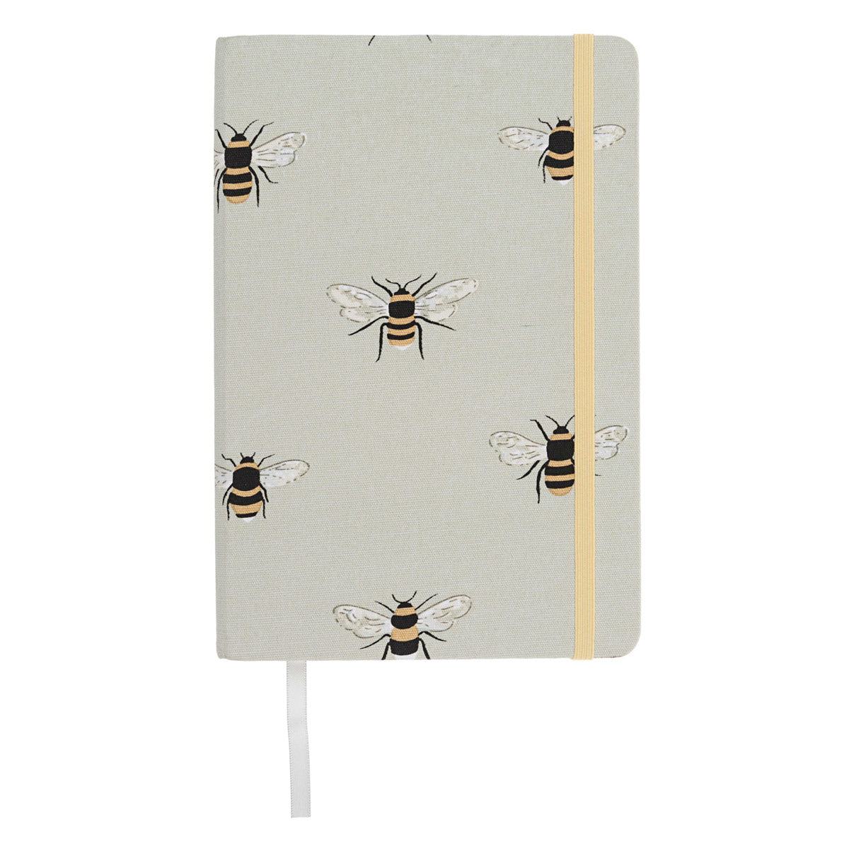 Bees Fabric A5 Notebook