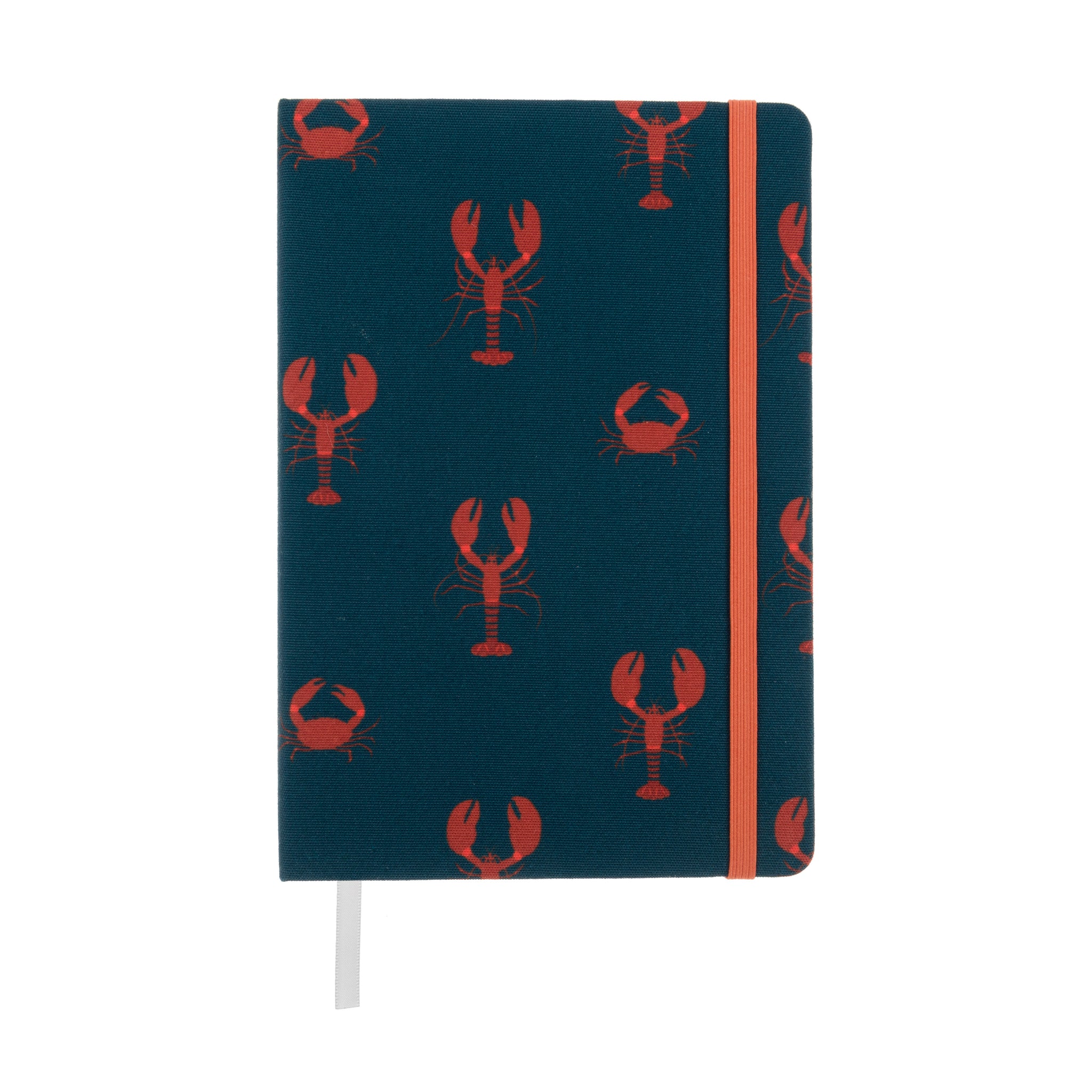 Navy Lobster A5 Notebook by Sophie Allport