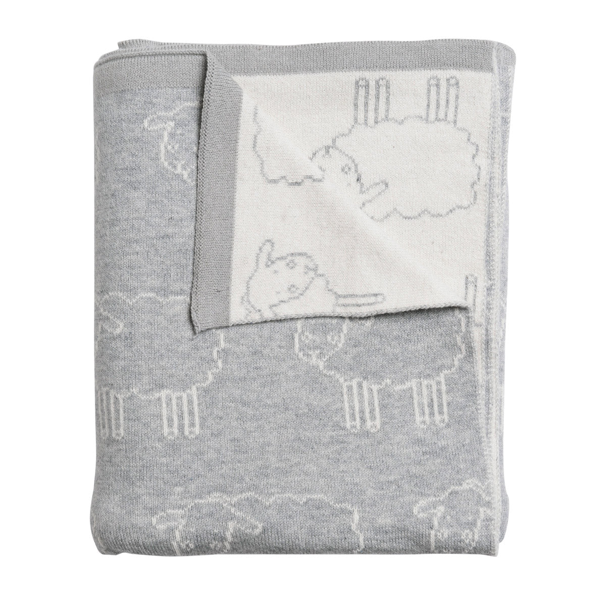 Sophie Allport Grey Sheep Blanket